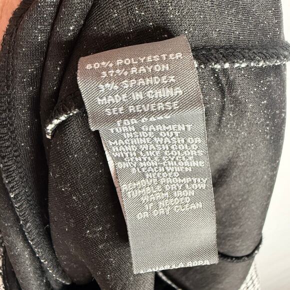 Sharagano Houndstooth Mockneck Wiggle Dress 4 - Picture 8 of 9